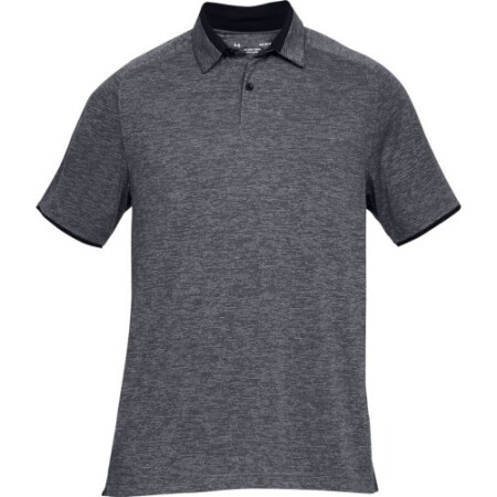 Erkek polo tişörtü Under Armour Tour Tips - Siyah - Under Armour