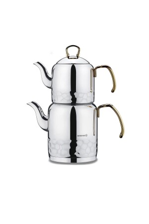Erna Gold Teapot Set 9081103A227-02 - KORKMAZ