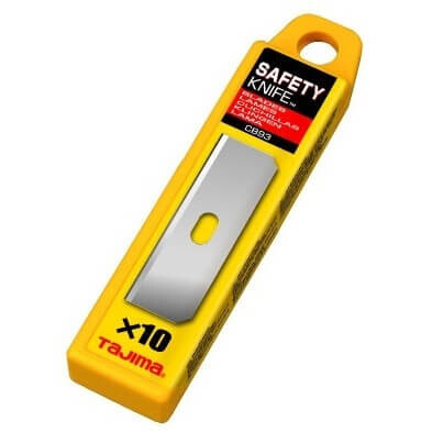 Ersatzklingen TAJIMA CB93 18mm, 10 Stück. - Tajima