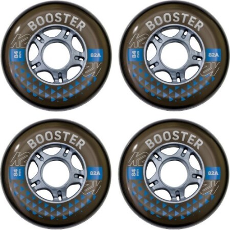 Ersatzrollen für Rollschuhe K2 Booster 84 mm – 4 Stück. - K2