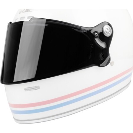 Ersatzvisier für W-TEC Cruder/A600 Helm – Dunkelgrau - W-TEC