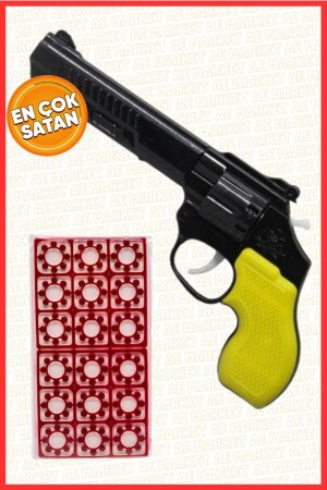 Es werden 18 Kapsel-Korkgeschosse + Big Cowboy Pistol Cracking Cork Gun in verschiedenen Farben verschickt - Ae Market