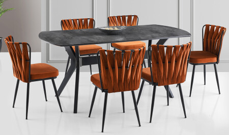 Esin Dining Table Set - Cadde Yıldız
