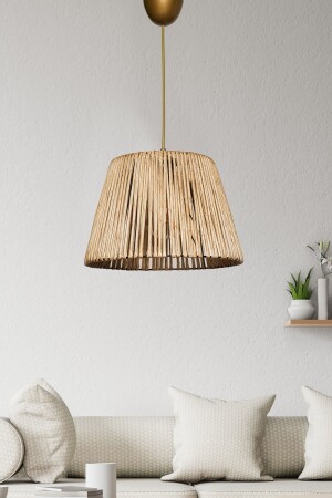 Esparfa Handmade Single Pendant Lamp Natural Hnmd-42 SH321 - hmydesign