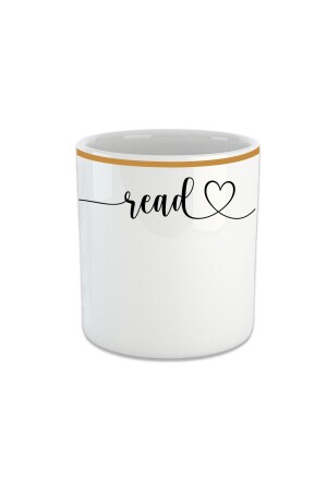 Espresso, Double Turkish Coffee Cup with Drink, Read, Sleep Written - Handleless Cup FIN184 - Vivas