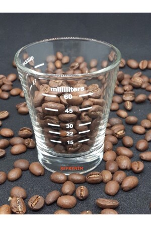 Espresso-Messglas, oval, 60 ml ASCASO-SHOT - Ascaso