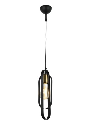Esse Single Black Antique Pendant Lamp Chandelier ESSE01-0104-S - Taşcan Aydınlatma