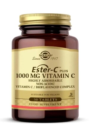 Ester-c Plus 1000 mg 30 Tabletten - Solgar