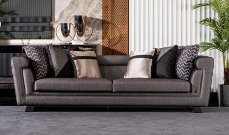 Estevan Luxury Four-Seat Sofa - Cadde Yıldız