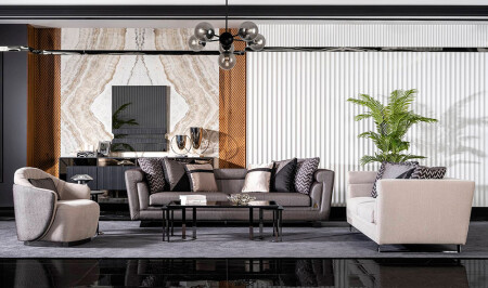 Estevan Luxury Sofa Set - Cadde Yıldız