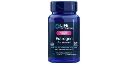 Estrogen For Women - 30 vegetarian tabs - Life Extension