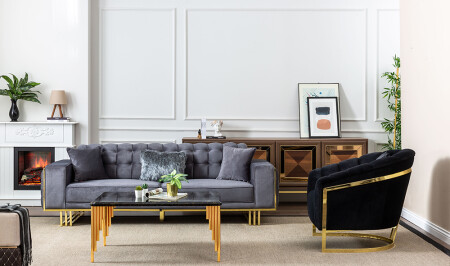 Etna Living Room Set - Cadde Yıldız