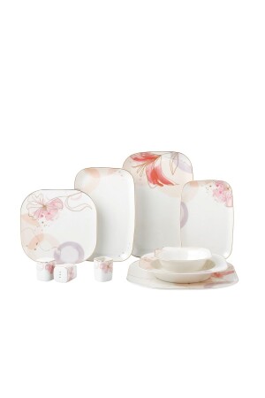 Eva Collection 58 Piece Dinner Set 9090204A8055 - KORKMAZ