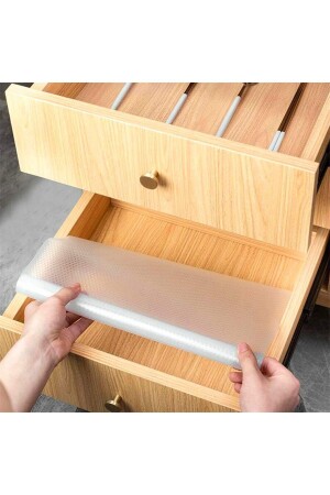 Eva Transparent Anti-Slip Shelf Cabinet And Drawer Cover 45 Cm X 10 M - Sermat