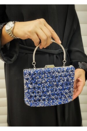 EVENING DRESS BAG Women's Stone Evening Dress Clutch Portfolio Bag GP1111Evening Dress - Gp Gues Polo