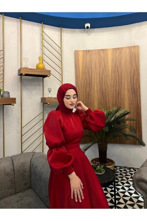 Evening Dress Claret Red - Kadel