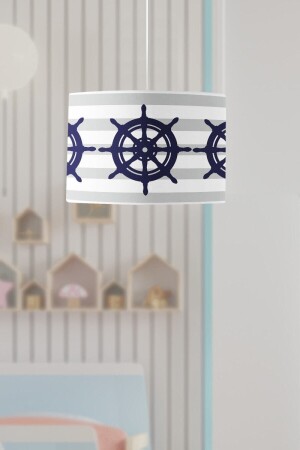 Evmila Sailor Patterned Children's Room Pendant Lamp Chandelier Model EVML124 - Lolla