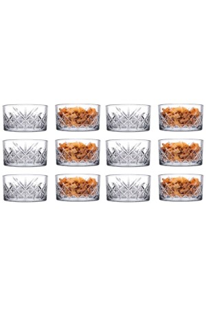 Evsenavm Timeless 12 Pcs Snack Bowl 225 Cc cookies8452 - Paşabahçe