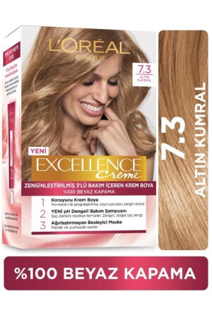 Excellence Creme Hair Dye 7. 3 Brunette Dore - L'oreal Paris