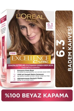 Excellence Creme Saç Boyası 6.30 Badem Kahvesi - L'oreal Paris