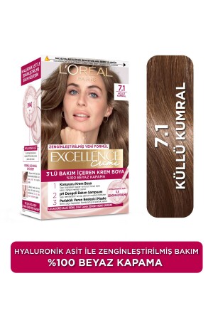 Excellence Creme Saç Boyası 7.1 Kumral Küllü - L'oreal Paris