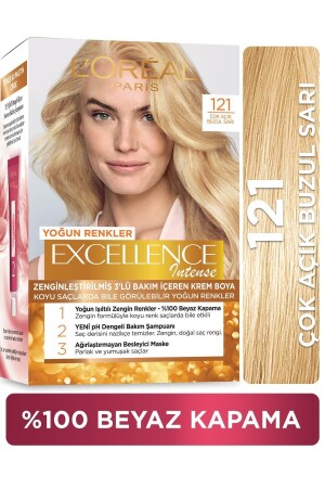 Excellence Intense Hair Dye 121 Very Light Glacier Blonde 78338 - L'Oreal Paris