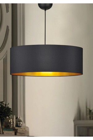 Exclusive 50 Cm Large Size Gold Interior Detailed Pendant Lamp Chandelier AYD-3533 - HOMİNG