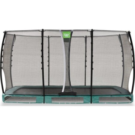 EXIT Allure Classic ground trampoline 214x366cm - green - Exit