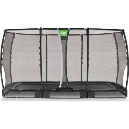 EXIT Allure Premium ground trampoline 214x366cm - black - Exit