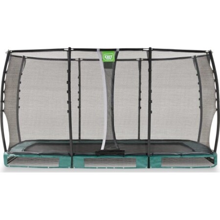 EXIT Allure Premium ground trampoline 214x366cm - green - Exit