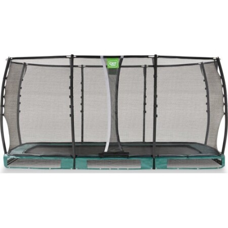 EXIT Allure Premium ground trampoline 244x427cm - green - Exit