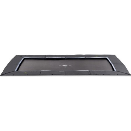 EXIT Dynamic ground level sports trampoline 244x427cm - black - Exit