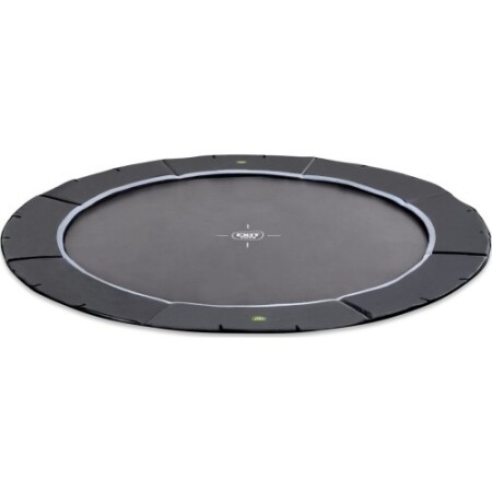 EXIT Dynamic ground level sports trampoline ø305cm - black - Exit