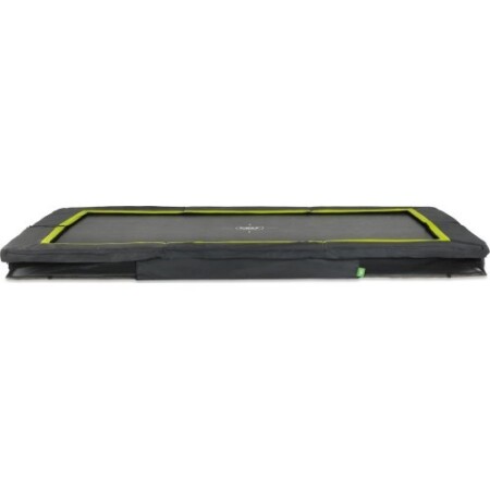 EXIT Silhouette ground sports trampoline 244x366cm - black - Exit
