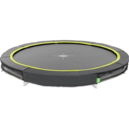 EXIT Silhouette ground sports trampoline ø305cm - black - Exit
