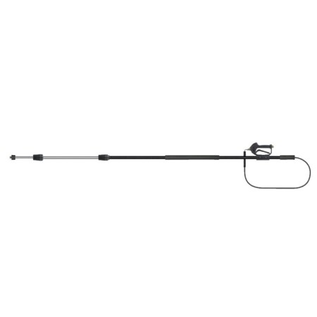 Extendable lance with high-pressure gun R+M 2.45-5.65m - RM Suttner