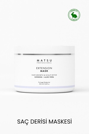Extension Scalp Care Mask Helping Fast Hair Growth 350ml - Matsu