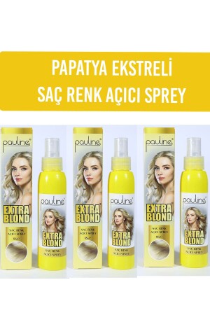 Extra Blond Natural Hair Color Lightening Spray 125 Ml 3 Pack - Pauline