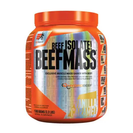 Extrifit Beefmass (1500 g, Vanilla Caramel) - Extrifit