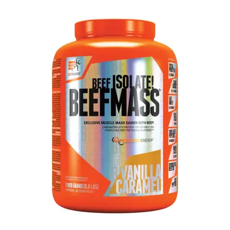 Extrifit Beefmass (3000 g, Vanilla Caramel) - Extrifit