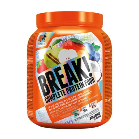 Extrifit Break! Protein Food (900 g, Apple Cinnamon) - Extrifit