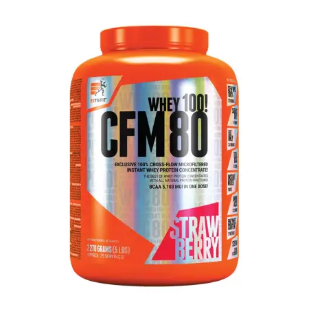 Extrifit CFM Instant Whey 80 (2270 g, Strawberry) - Extrifit