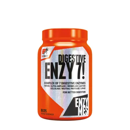 Extrifit Enzy 7! Digestive Enzymes (90 Capsules) - Extrifit
