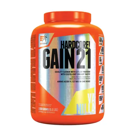 Extrifit Hardcore Gain 21 (3000 g, Vanilla) - Extrifit