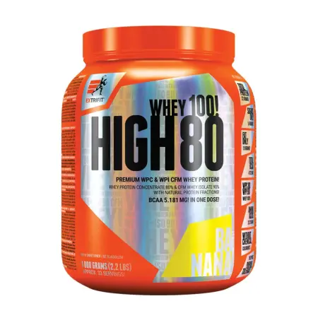 Extrifit High Whey 80 (1000 g, Banana) - Extrifit