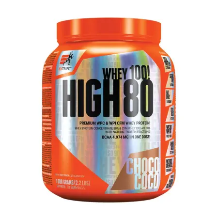 Extrifit High Whey 80 (1000 g, Chocolate Coconut) - Extrifit
