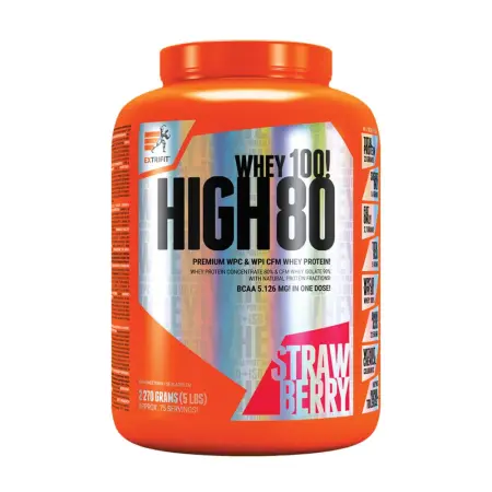Extrifit High Whey 80 (2270 g, Strawberry) - Extrifit