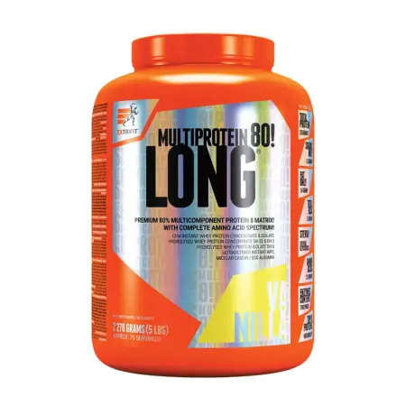 Extrifit Long 80 Multiprotein (2270 g, Vanilla) - Extrifit