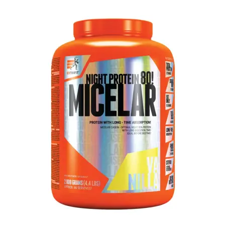Extrifit Micelar Casein (2000 g, Vanilla) - Extrifit