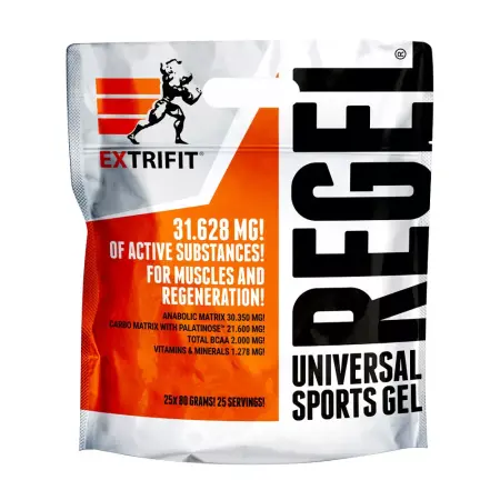 Extrifit Regel Gel (25 x 80 g, Pineapple) - Extrifit
